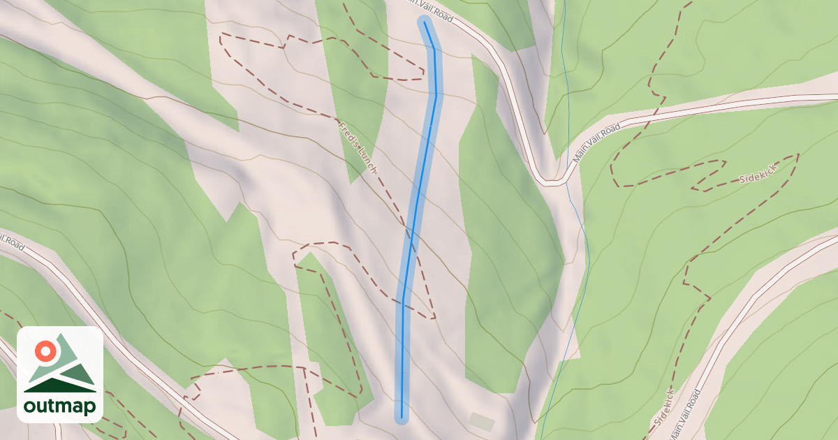 Map of Spruce Face
