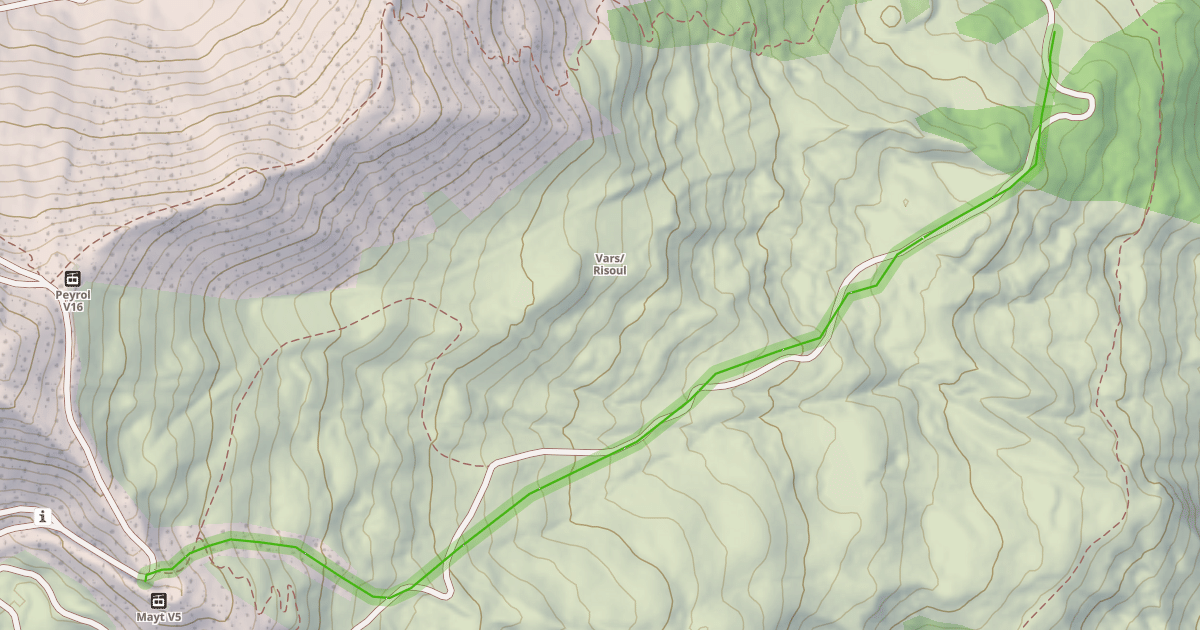 Map preview of Les Sagnes
