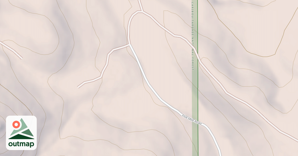 Map of FIVEMILE