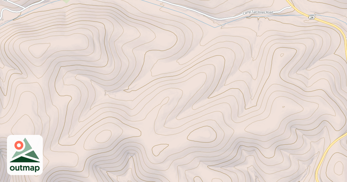 Map of NORTH WEED
