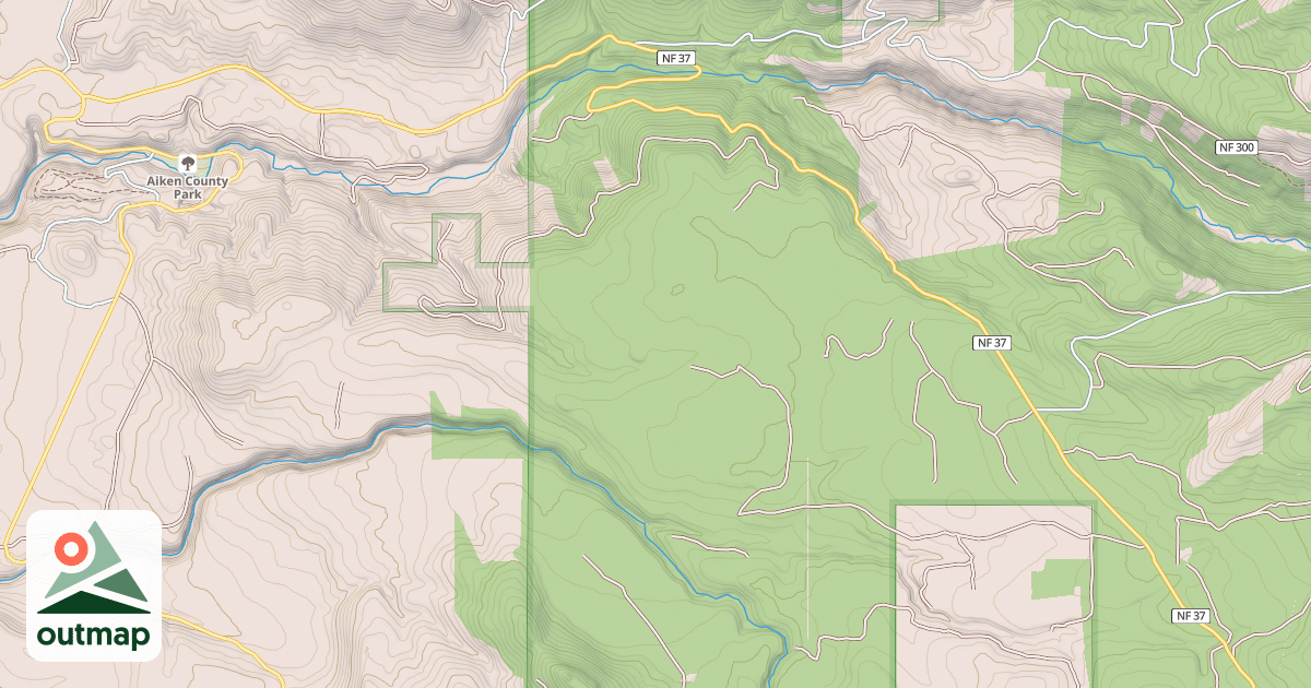 Map of ROUTE 37