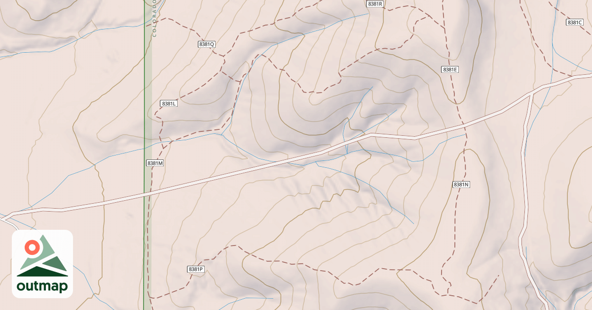 Map of 8381m