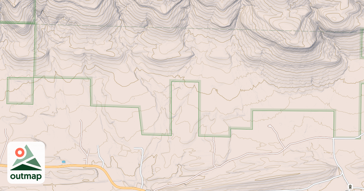 Map of BIG PINEY CREEK