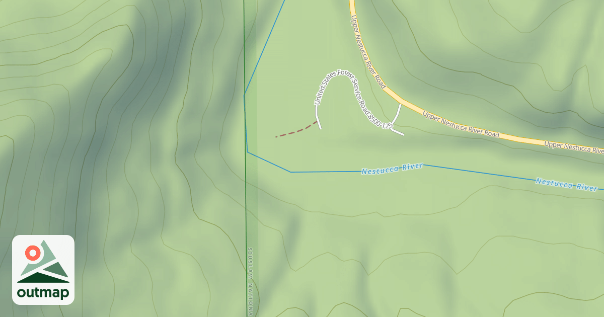 Map of ROCKY BEND CAMPGROUND