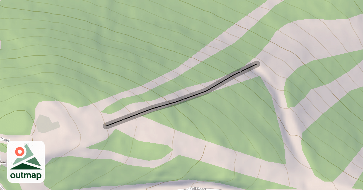 Map of Upper Liftline