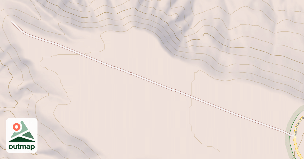Map of ALDRICH GRADE SPUR
