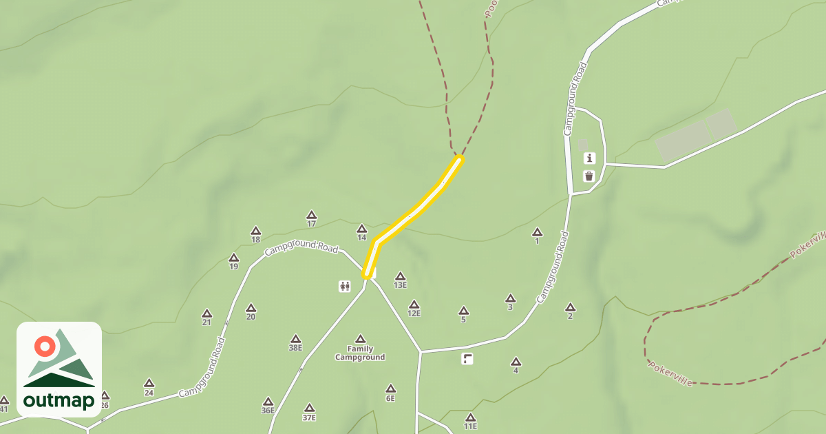 Map of Pool Trail
