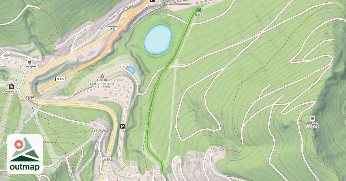 Map of Gare
