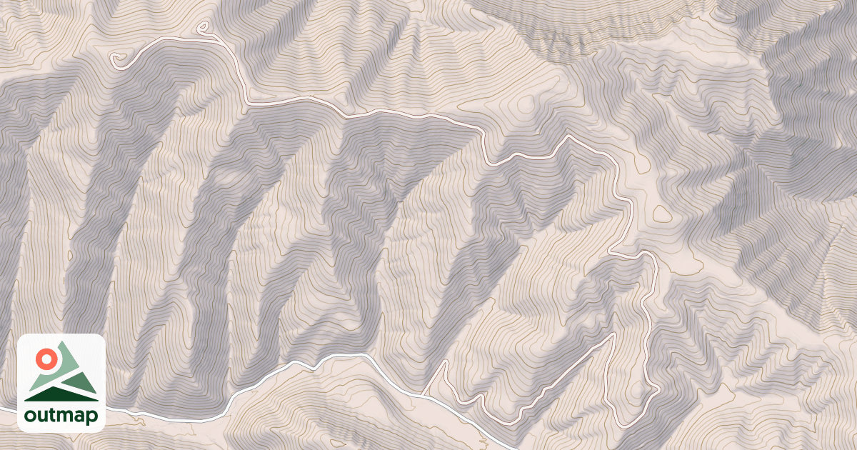 Map of CLARK MOUNTAIN