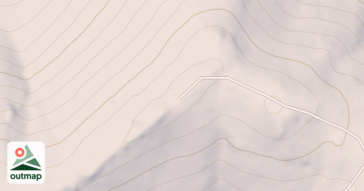 Map of CORRAL SPUR