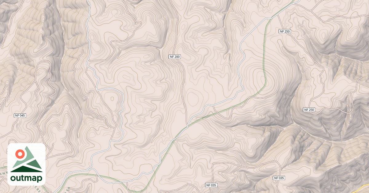 Map of JAYNES RIDGE