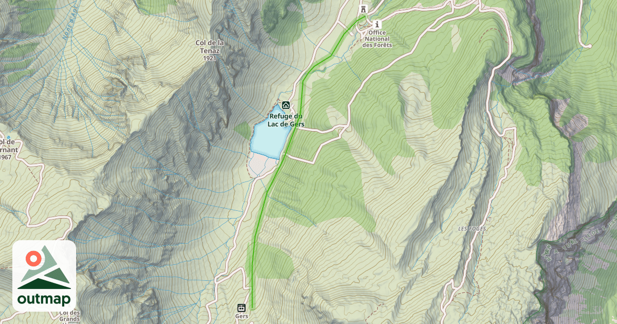 Map of La Pépin