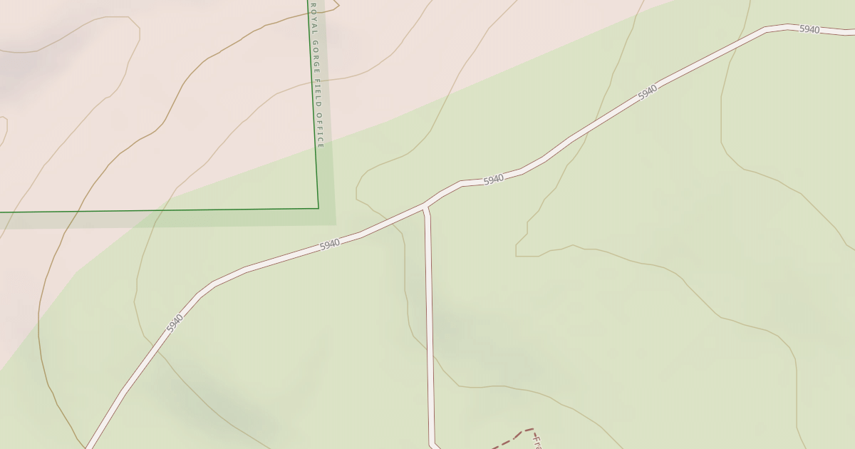 Map preview of BLM National GTLF Public Motorized Roads e5842337-3966-48ac-83f0-44434d94f742
