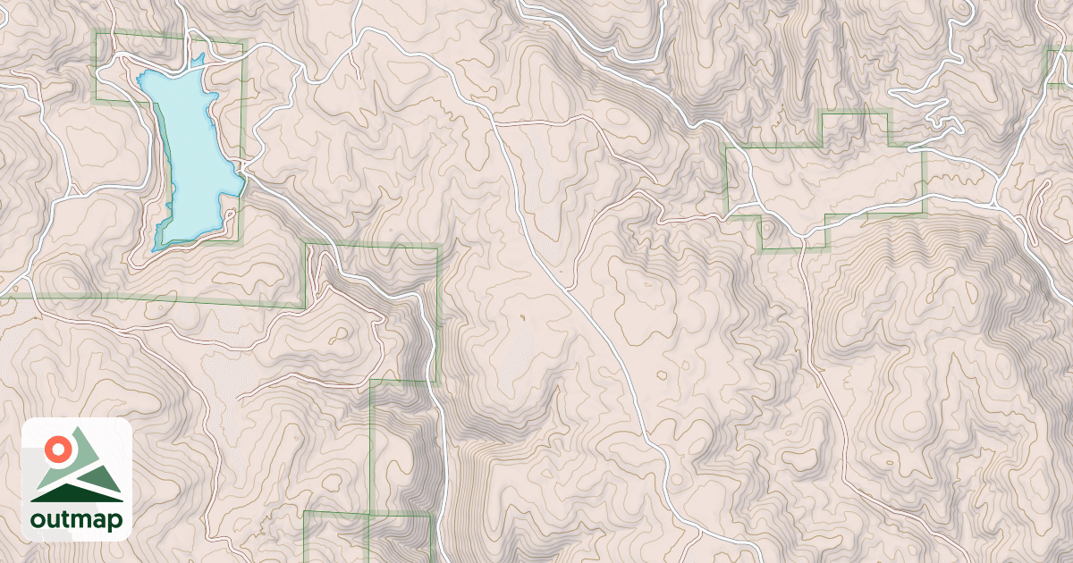 Map of USFS National Forest System Roads {605DBC68-8FBA-4754-B1B9-43FCC6F0DD33}