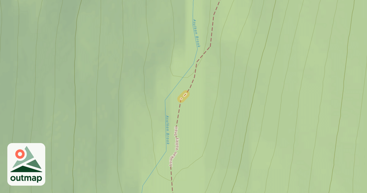 Map of Asulkan Valley Trail