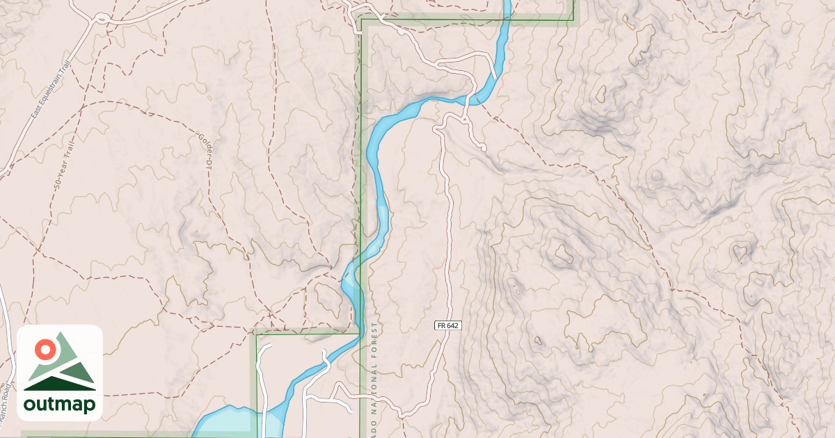 Map of BABY JESUS RIDGE