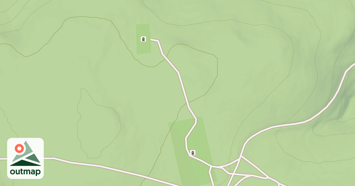 Map of CEMETERY SPUR