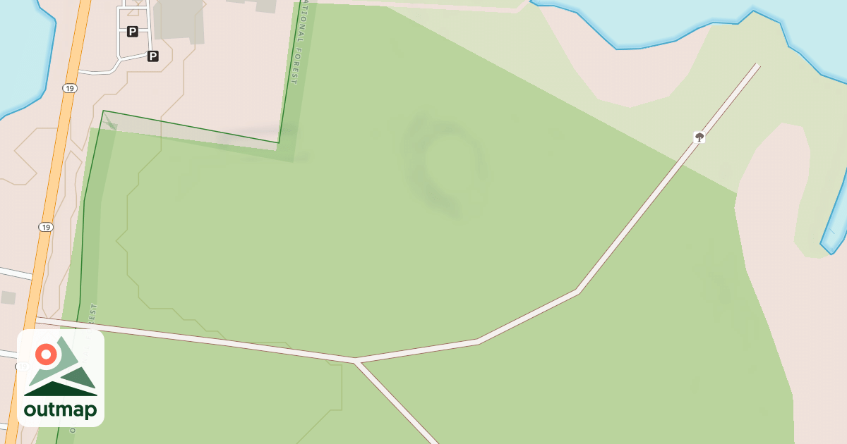 Map of SALT SPGS BOAT RAMP