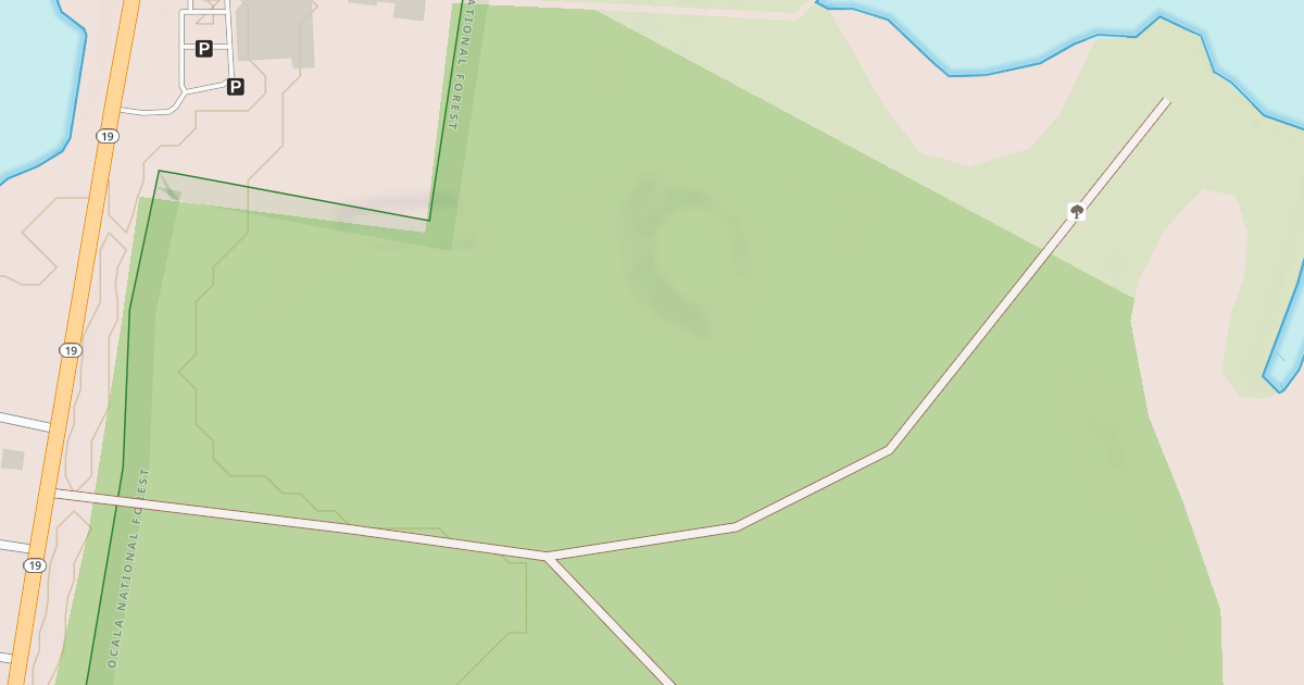 Map preview of SALT SPGS BOAT RAMP