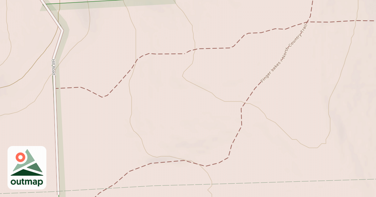 Map of Snowmobile Trail