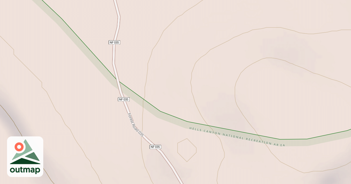 Map of 3935036 NESBIT BUTTE RD