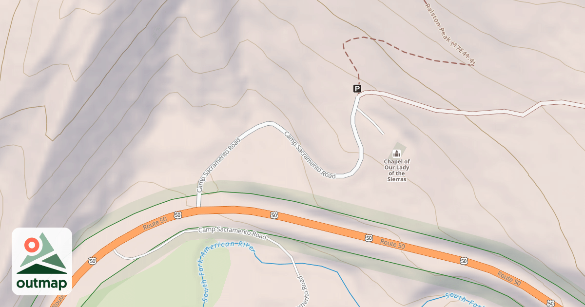 Map of CAMP SACRAMENTO