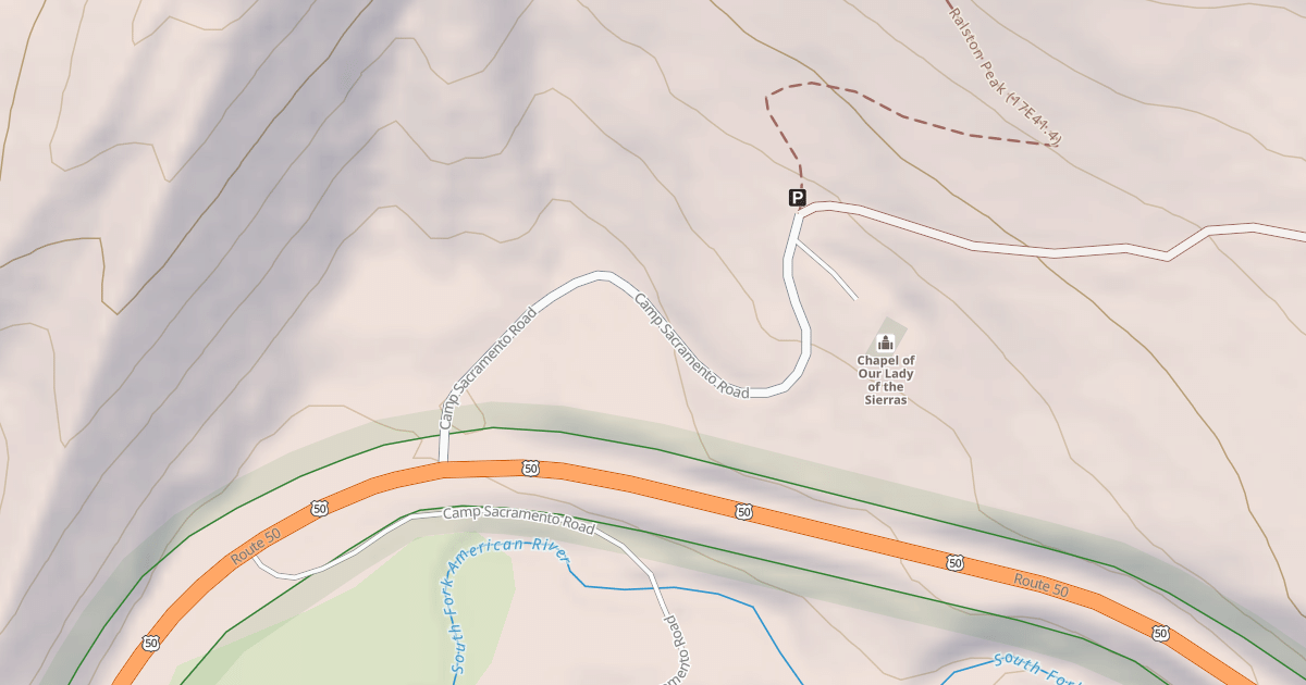 Map preview of CAMP SACRAMENTO