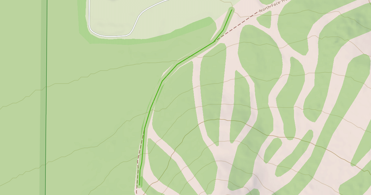 Map preview of Upper Cat Track