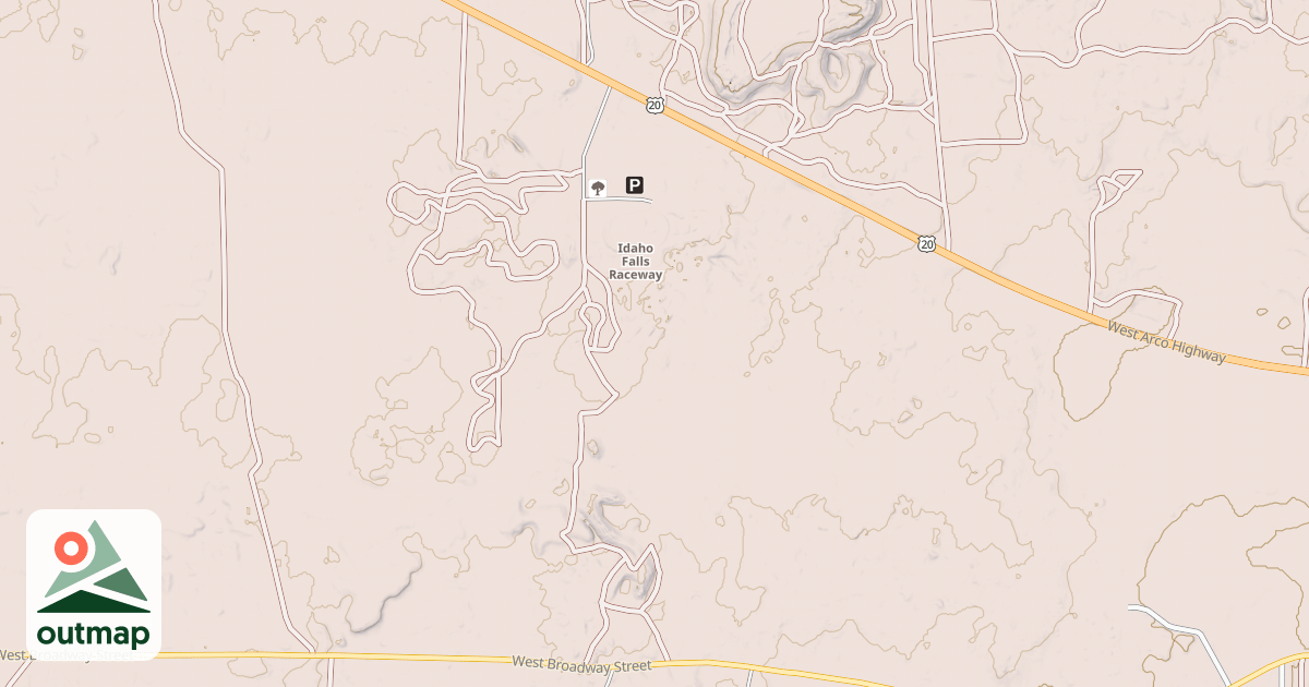 Map of Boundary Trail