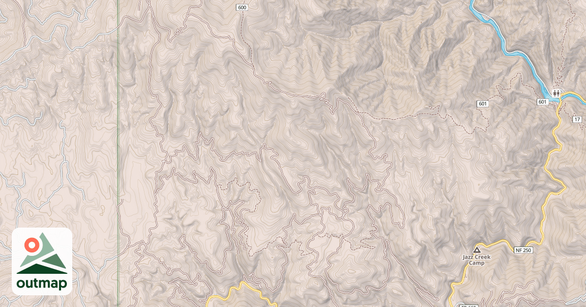 Map of HOOK LODGE