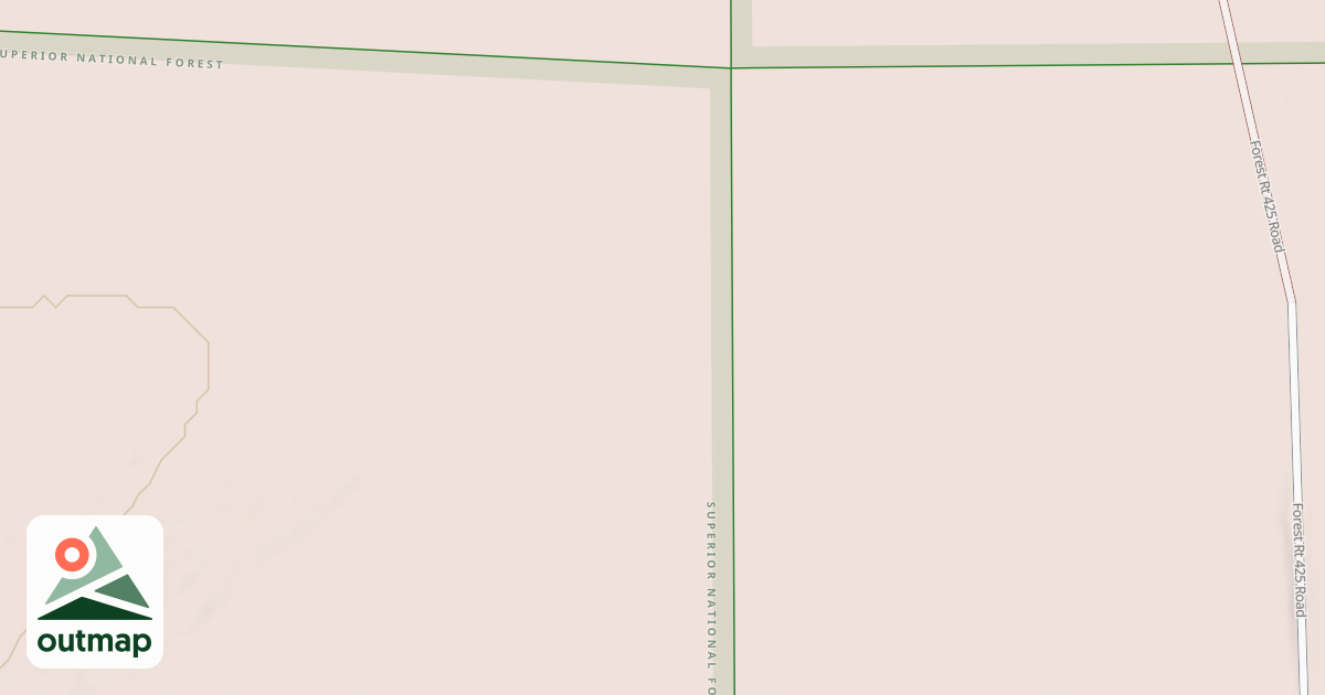 Map of BUNDLE LAKE SPUR A