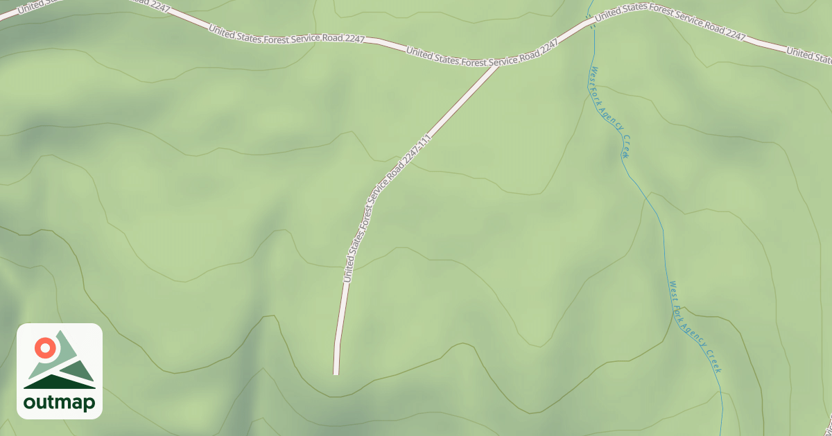 Map of USFS National Forest System Roads {36898F86-B1BD-41E0-93AD-911A277D9FB7}