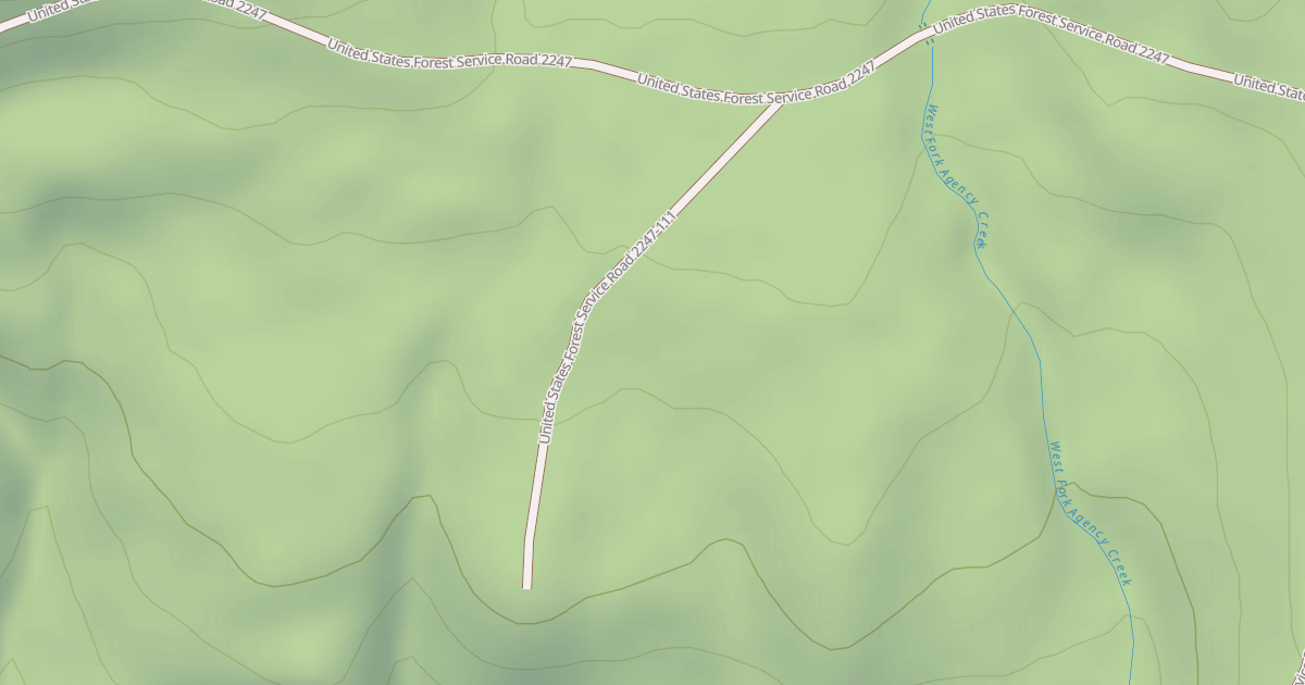 Map preview of USFS National Forest System Roads {36898F86-B1BD-41E0-93AD-911A277D9FB7}