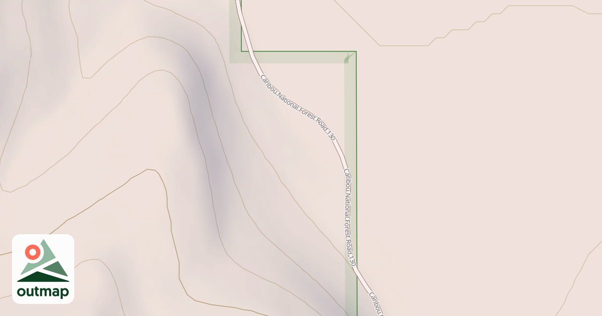 Map of DRY FORK