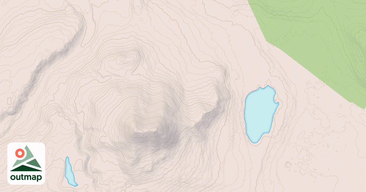 Map of Durelle Lake