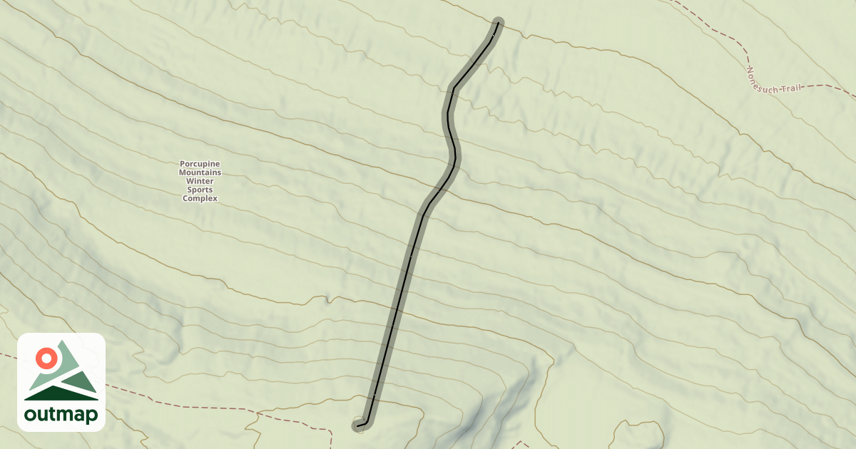 Map of Agate Run