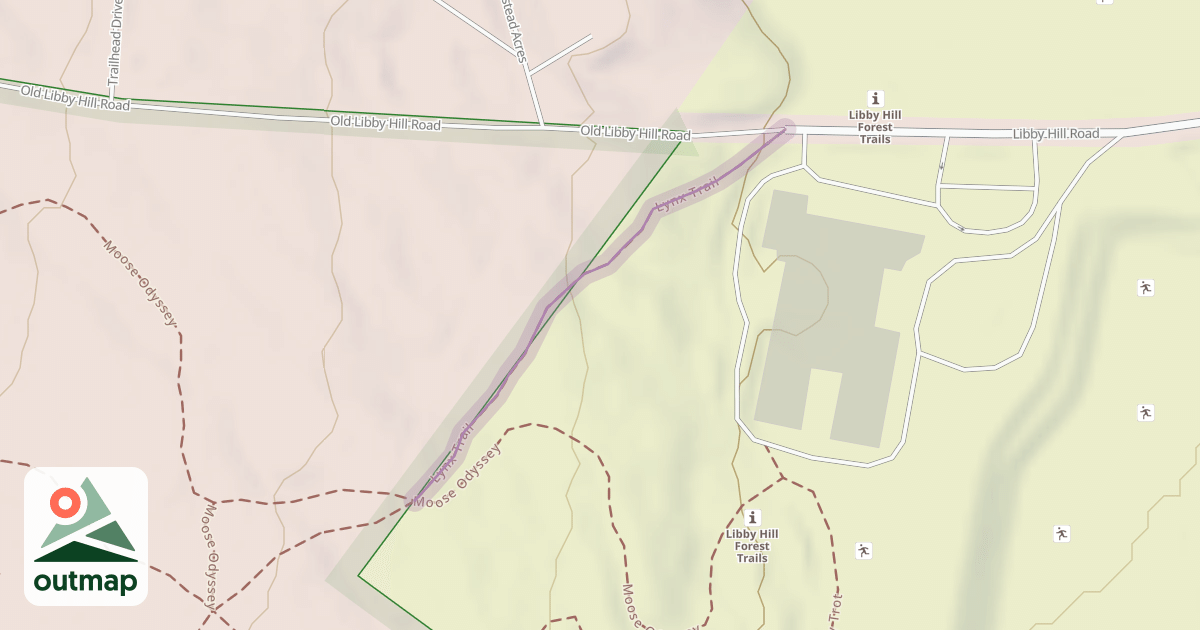 Map of Lynx Trail