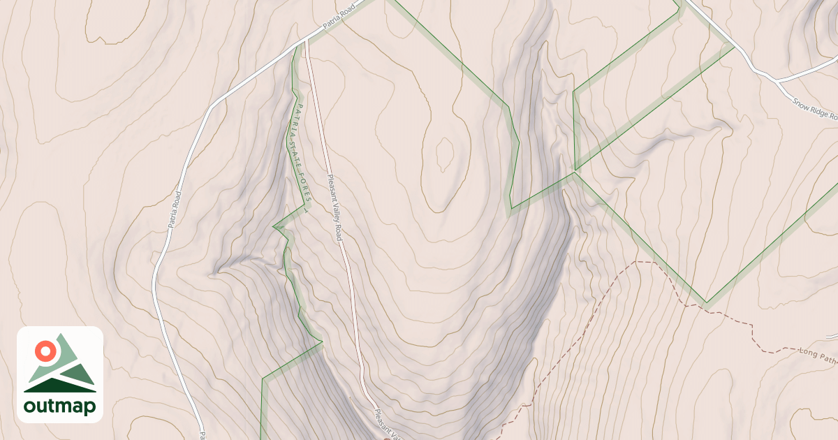 Map of Snowmobile Trail