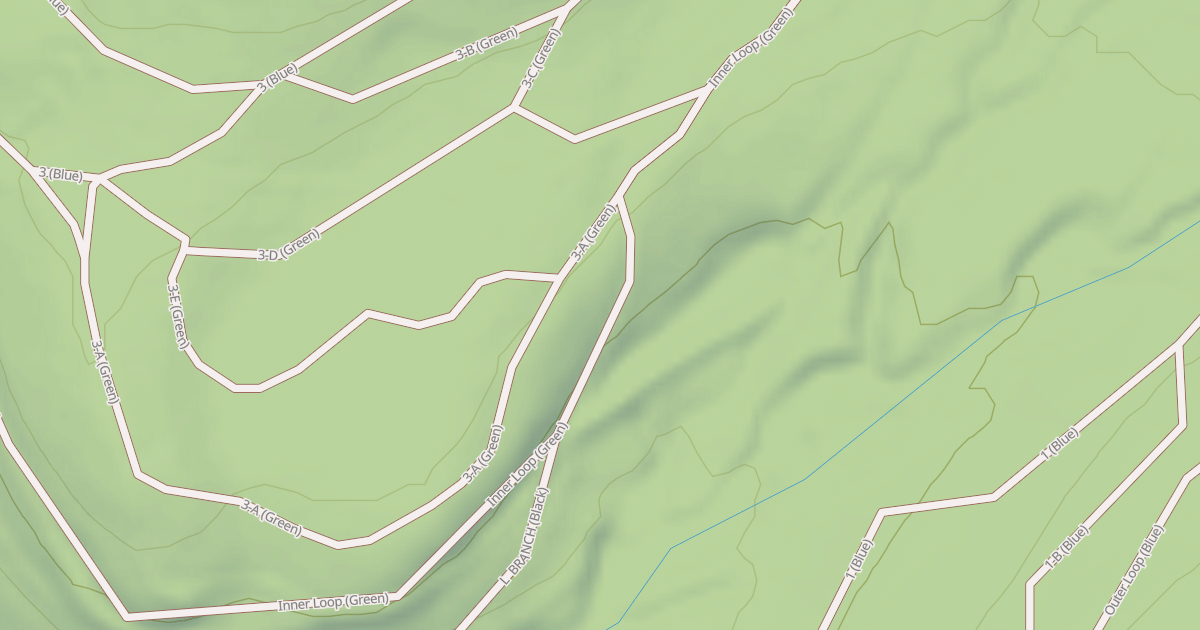 Map preview of Rock Run ATV Trails