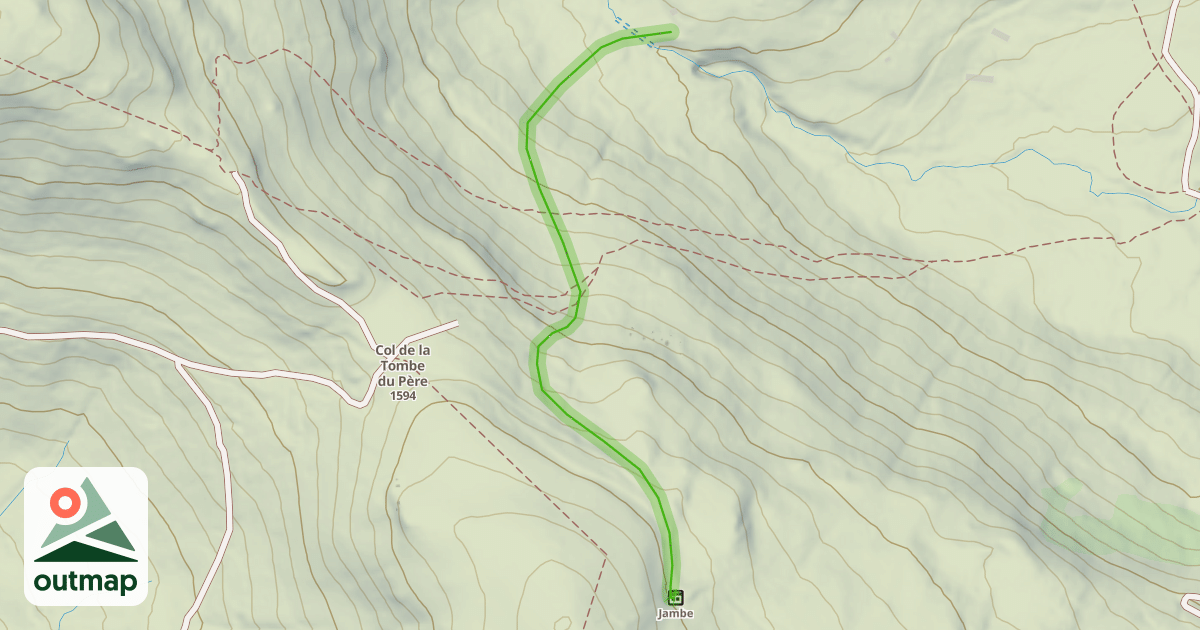 Map of Voie Romaine