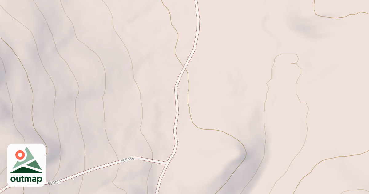 Map of COLD SPRINGS TURNOUT