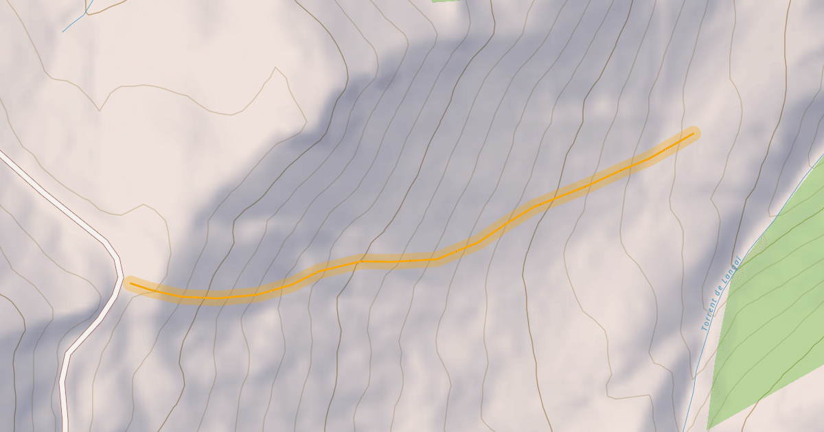 Map preview of Serre de l'Homme Hors Piste