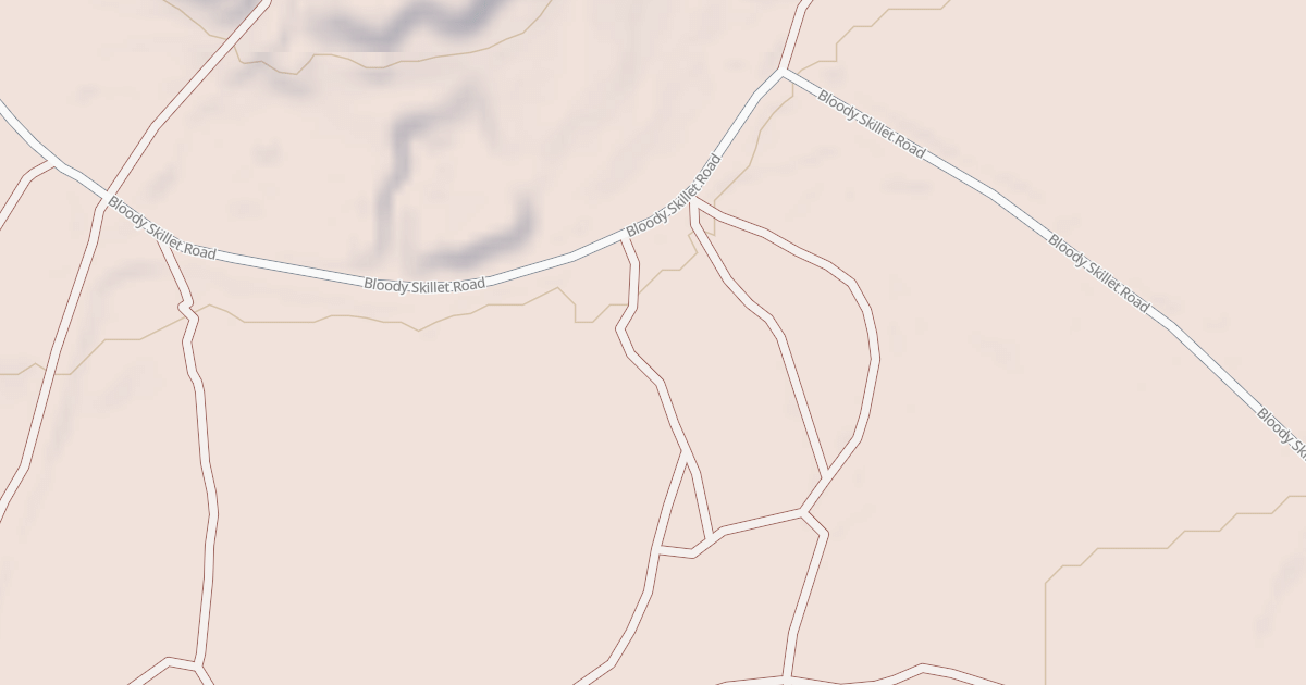 Map preview of Bloody Skillet ATV Trail