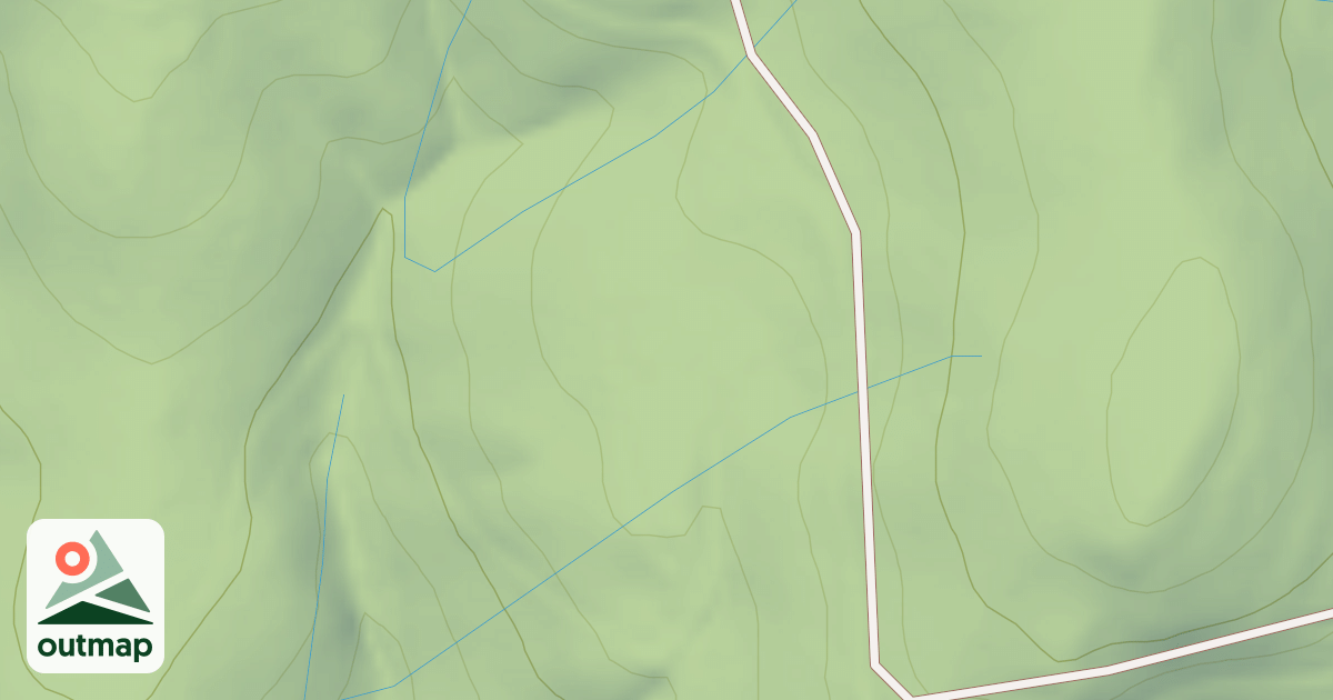 Map of LITTLE REDY CREEK SPUR A