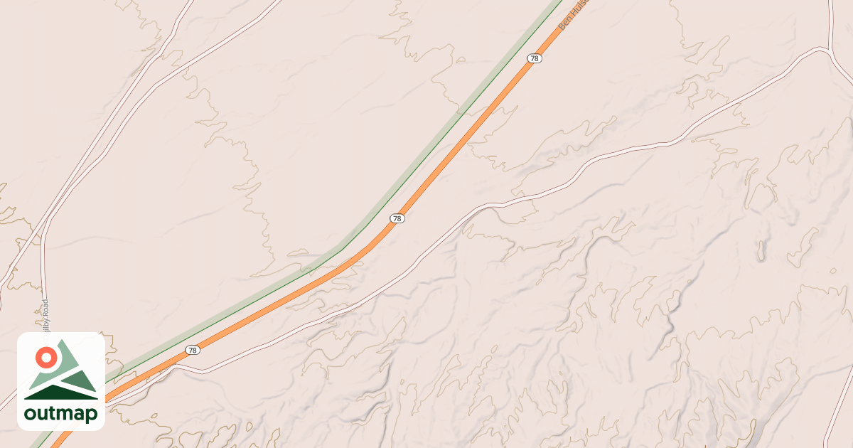 Map of BLM National GTLF Public Motorized Roads d76254f9-792e-4510-8513-d03ff4e19882