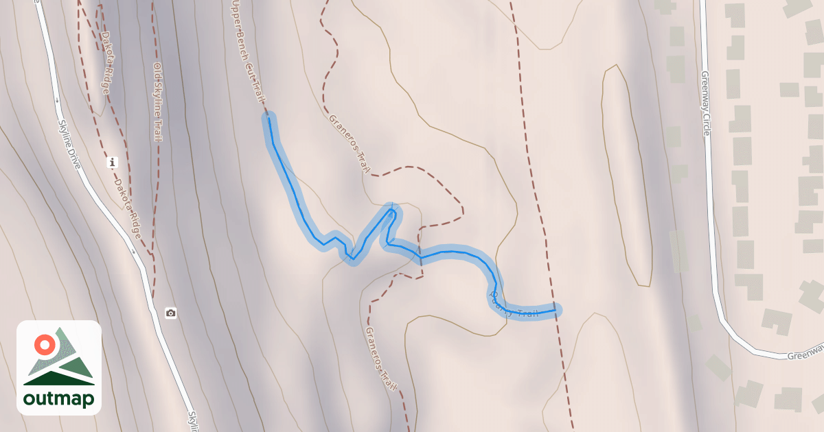 Map of Quarry Trail