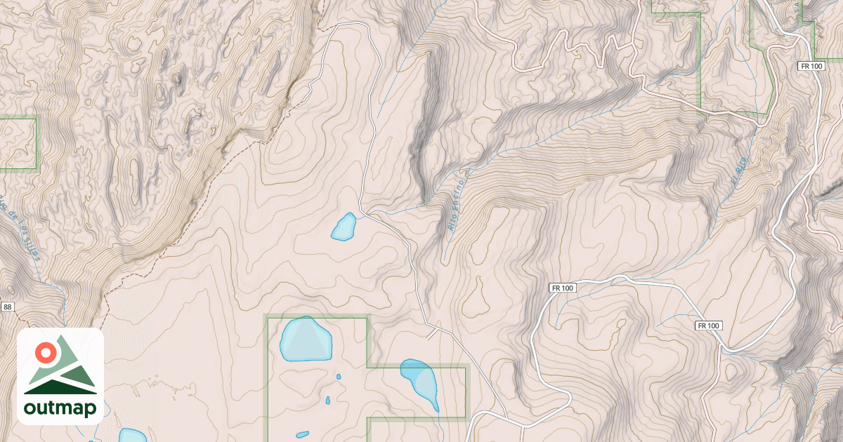 Map of ENCINO LOOKOUT