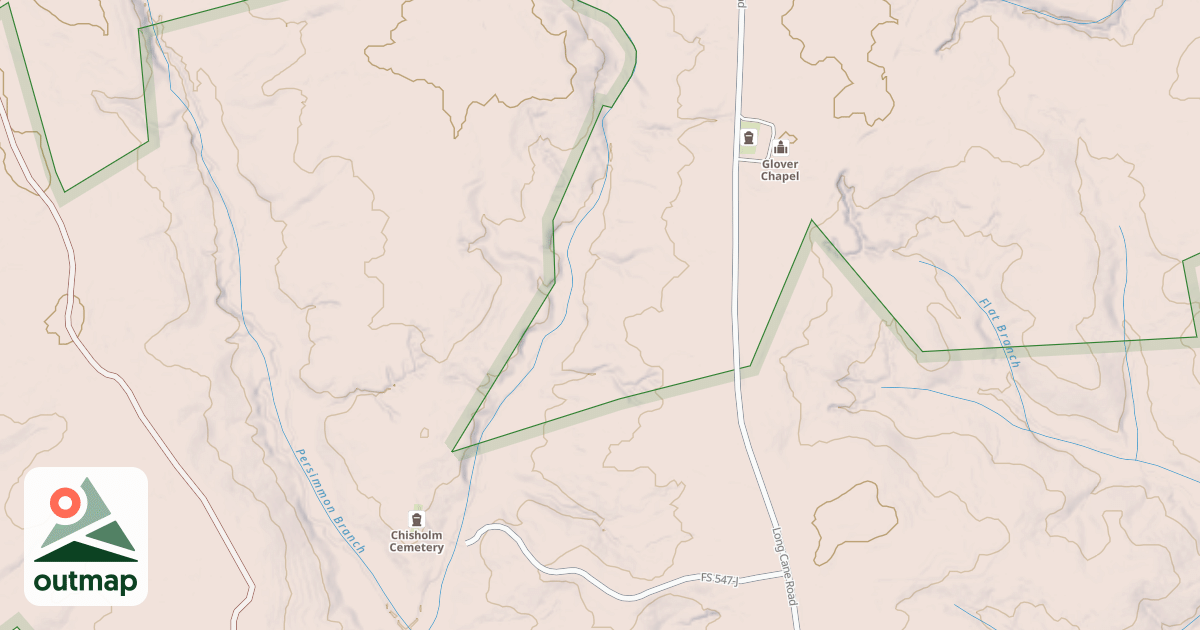 Map of BOLD CREEK J