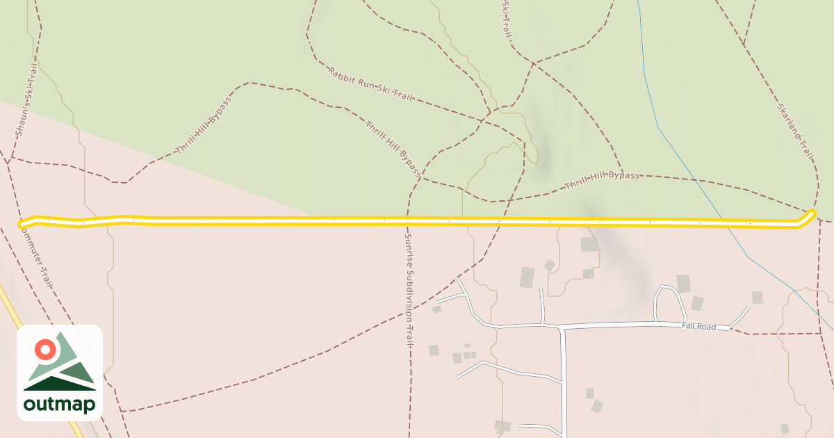 Map of Skarland Trail