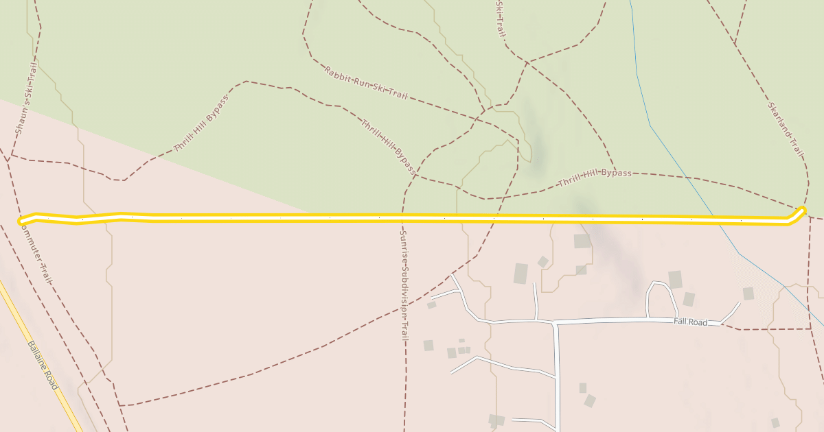 Map preview of Skarland Trail